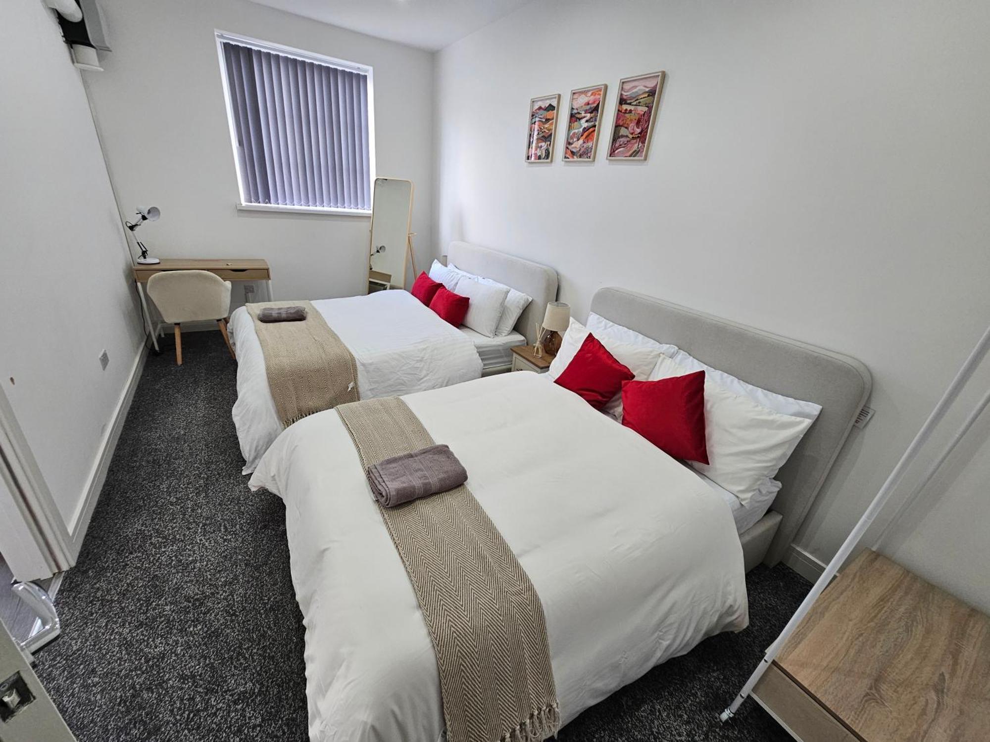 Stylish 1 Bed Apartment In Newly Refurbished Building W/ Parking & Wi-Fi Birmingham Kültér fotó